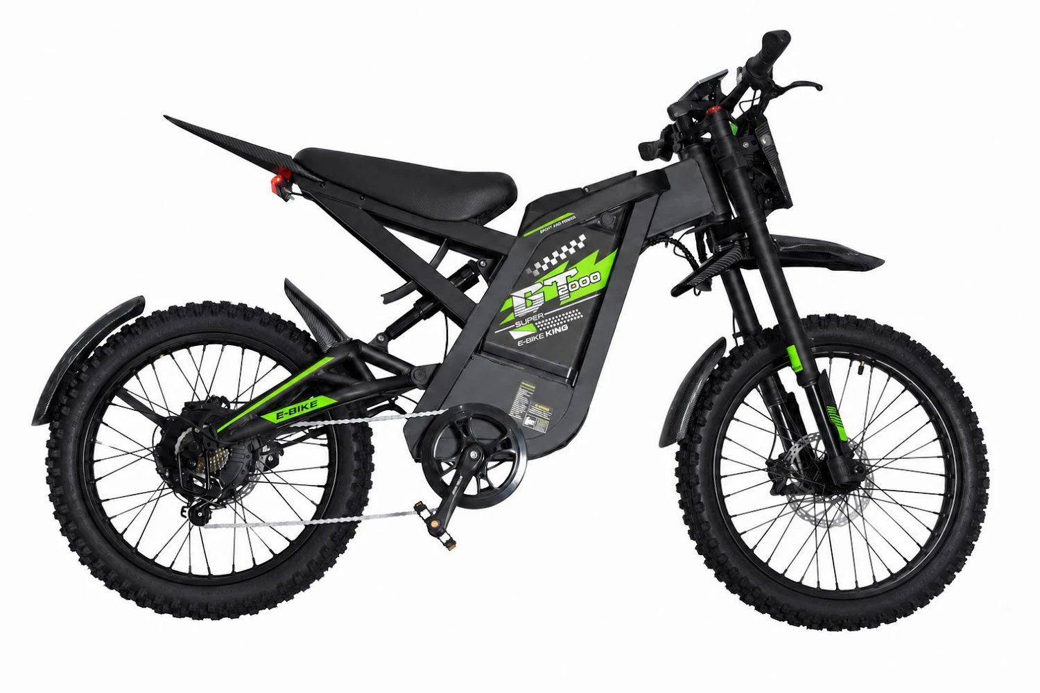 GT2000 preto — adesivo verde — Nº 05